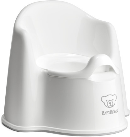 BabyBjörn Potty Chair -pottatuoli, valkoinen