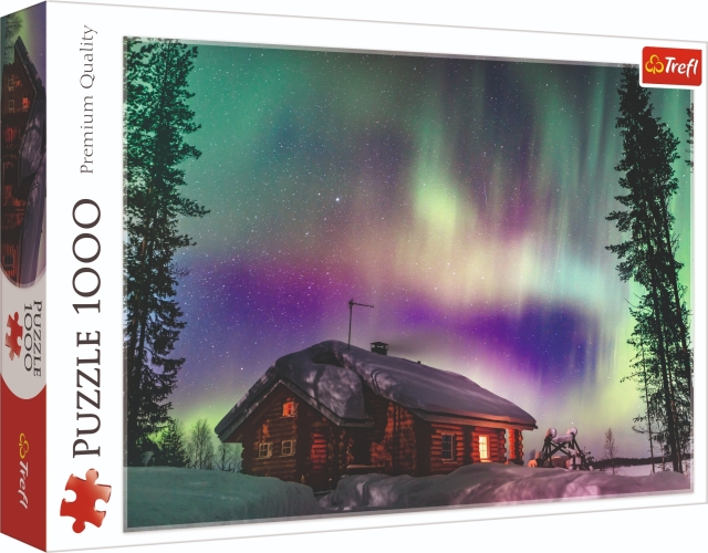 Trefl Polar lights in Finland -palapeli, 1000 palaa