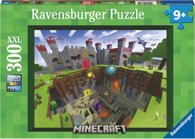 Ravensburger Minecraft Cutaway -palapeli, 300 palaa
