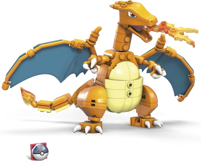 Mega Pokemon Charizard -rakennussarja