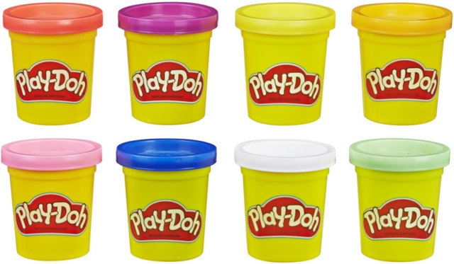 PLAY-DOH muovailuvaha, sateenkaaren värit