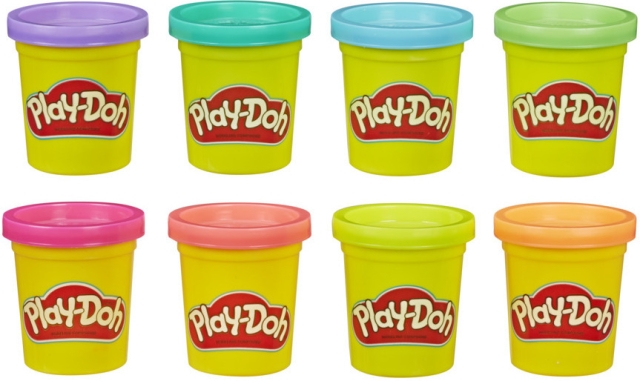 PLAY-DOH Neonvärit -muovailuvahapakkaus