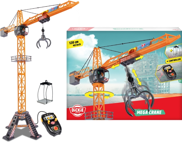 Simba Dickie Dickie Toys Mega Crane - kauko-ohjattava nosturi