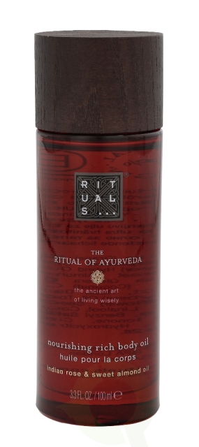 Rituals Ayurveda Nourishing Rich Body Oil 100 ml Indian Rose & Sweet Almond Oil