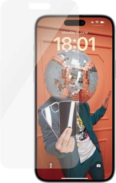PanzerGlass Skärmskydd, iPhone 15 Plus