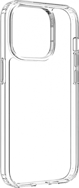 Wave Premium Case silikonisuoja, iPhone 15, kirkas