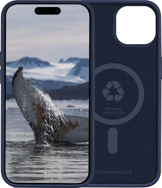 dbramante1928 Monaco -suojakotelo, iPhone 15, Pacific Blue