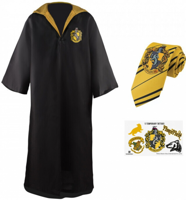 Cinereplicas Harry Potter Puuskupuh (Hufflepuff) -velhonkaapu, M-koko