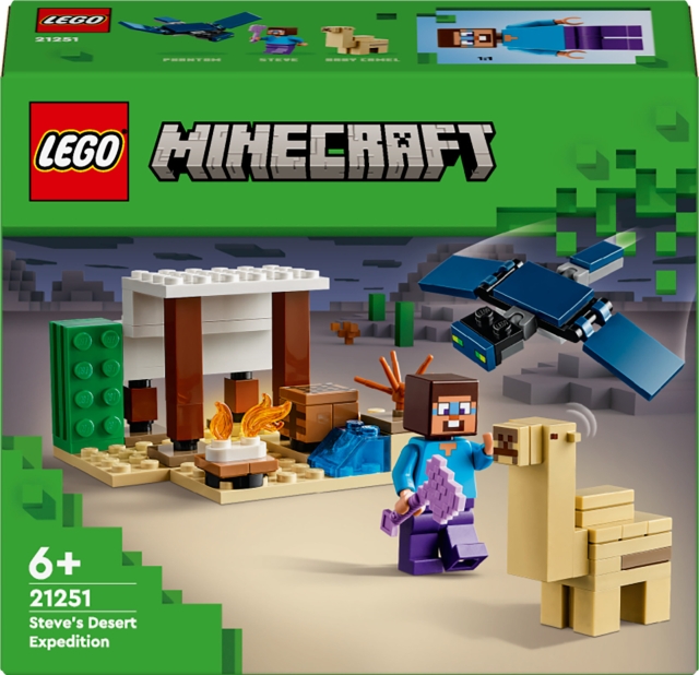LEGO Minecraft 21251  - Steven aavikkoretki