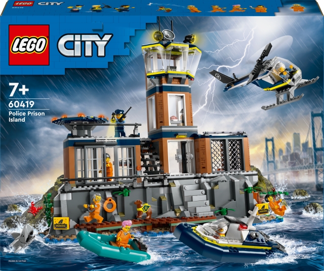 LEGO City Police 60419  - Poliisivoimien Vankisaari