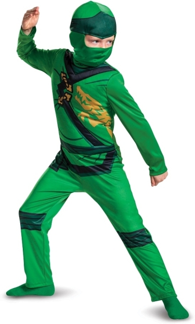 JAKKS Pacific LEGO Ninjago Lloyd Fancy -puku, 4-6v, 109-126 cm