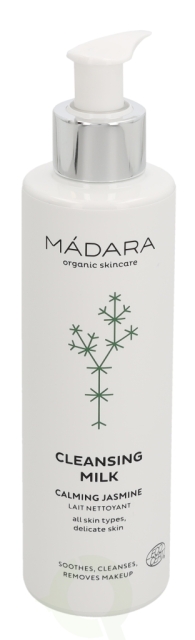 Madara Cleansing Milk 200 ml Calming Jasmine / All Skin Types, Delicate Skin.