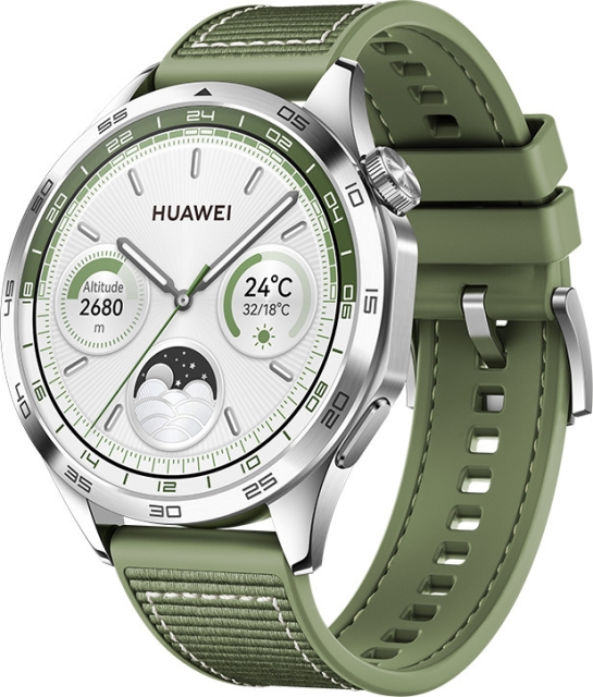 Huawei Watch GT4 Active -älykello, 46 mm, vihreä
