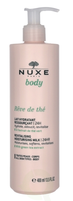 Nuxe Body Reve De The Revitalizing Moisturising Milk 24HR 400 ml All Skin Types