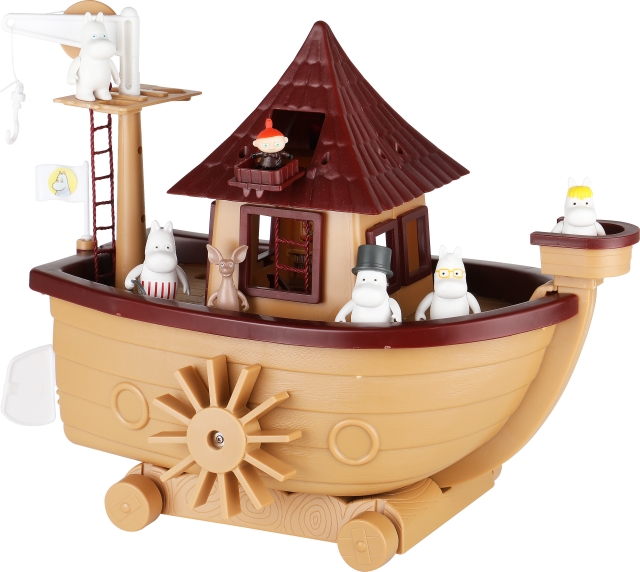 Muumi laiva Merenhuiske -leikkisetti