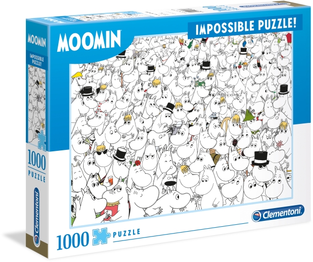 Muumi Clementoni Moomin Impossible -palapeli, 1000 palaa