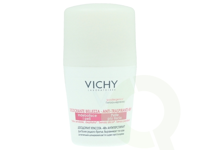 Vichy 48H Anti-Transpirant Beauty Roll-On 50 ml Senssible skin