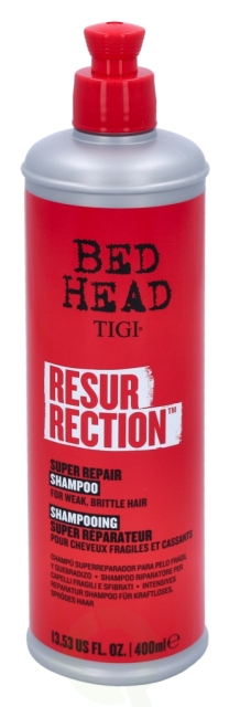 TIGI Bh Resurrection Super Repair Shampoo 400 ml For Weak Brittle Hair