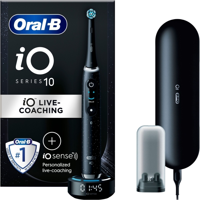 Oral B iO 10 -sähköhammasharja, musta