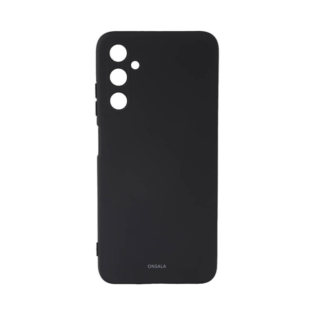 Onsala Backcover Sil Touch Samsung A05s 4G Black