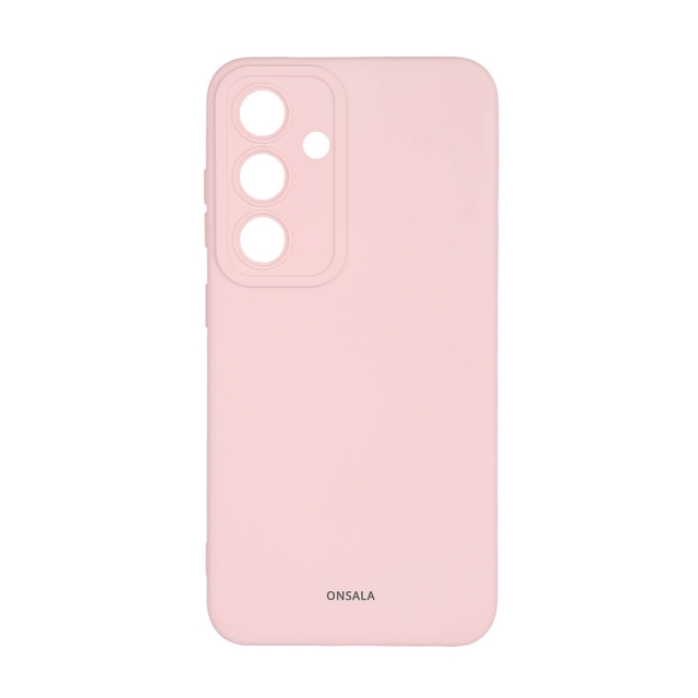 Onsala Backcover Sil Touch Samsung S24 5G Chalk Pink