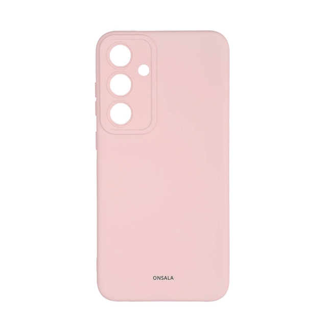 Onsala Backcover Sil Touch Samsung S24+ 5G Chalk Pink