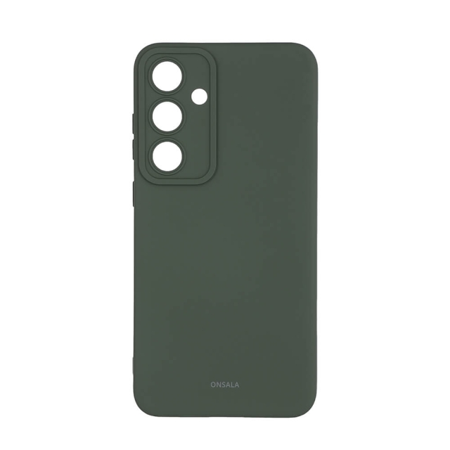 Onsala Backcover Sil Touch Samsung S24+ 5G Olive Green