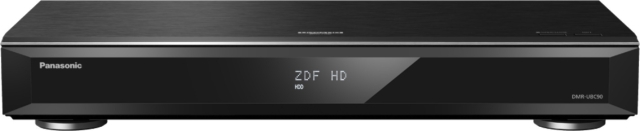 Panasonic DMR-UBC90 Ultra HD Blu-ray -soitin ja 2 Tt HD-digiboksi