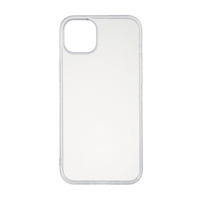 Essentials iPhone 15 Plus TPU back cover, transparent