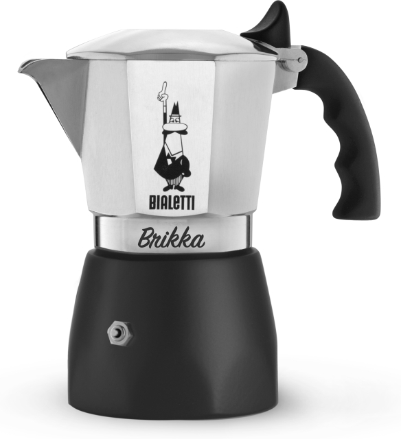 Bialetti Brikka -mutteripannu, 2 kuppia