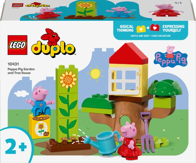 LEGO DUPLO Peppa Pig - Pipsa Possun piha ja puumaja