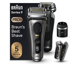 Braun Series 9 Pro+ 9575cc System wet&dry, Noble Metal