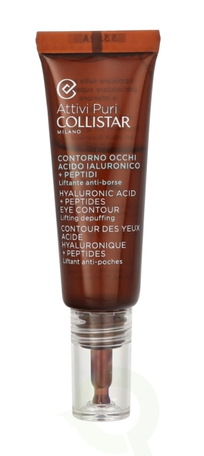 Collistar Hyaluronic Acid + Peptides Eye Contour 15 ml