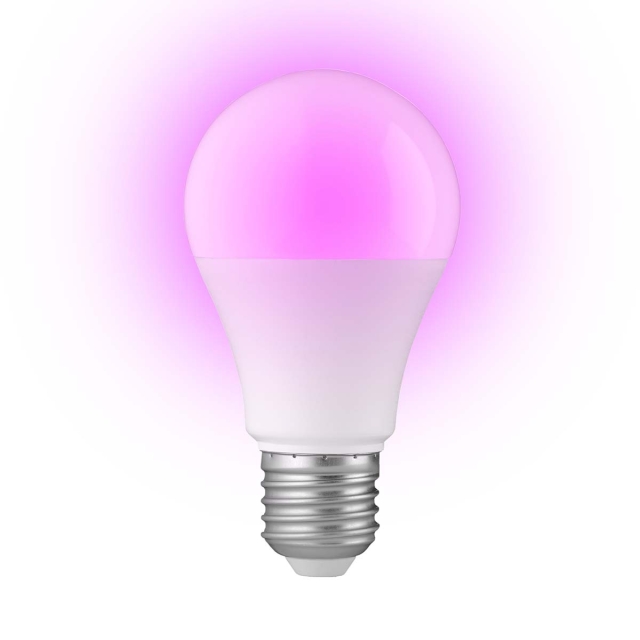 Alecto Älykäs LED-värilamppu, jossa Wi-Fi E27 9W