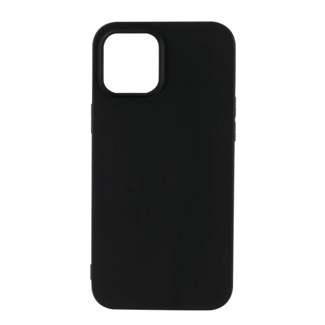 Essentials iPhone 12 Pro Max, TPU back cover, black