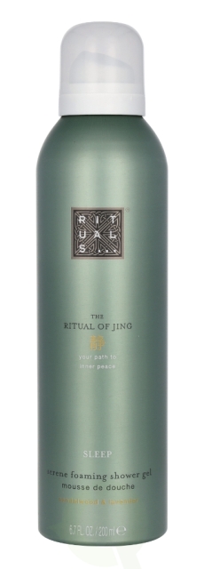 Rituals Jing Sleep Serene Foaming Shower Gel 200 ml Sacred Wood & Lavender