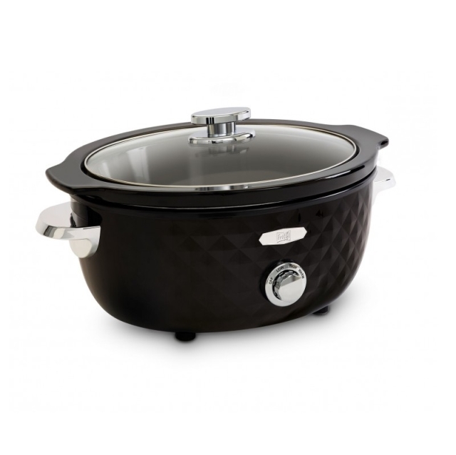 FRITEL Family Slow cooker 3.3liter Black/Chrome