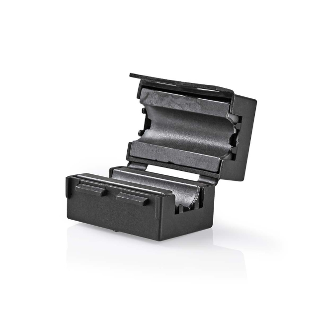 Nedis Ferriittisuodatin | 6.50 mm | ABS-Muovi | Musta | 25 kpl | Laatikko