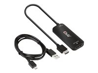 Club 3D Video Cable Pack DisplayPort / HDMI / USB Black