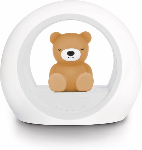 Zazu Billy -itkuun reagoiva yövalo, karhu, harmaa