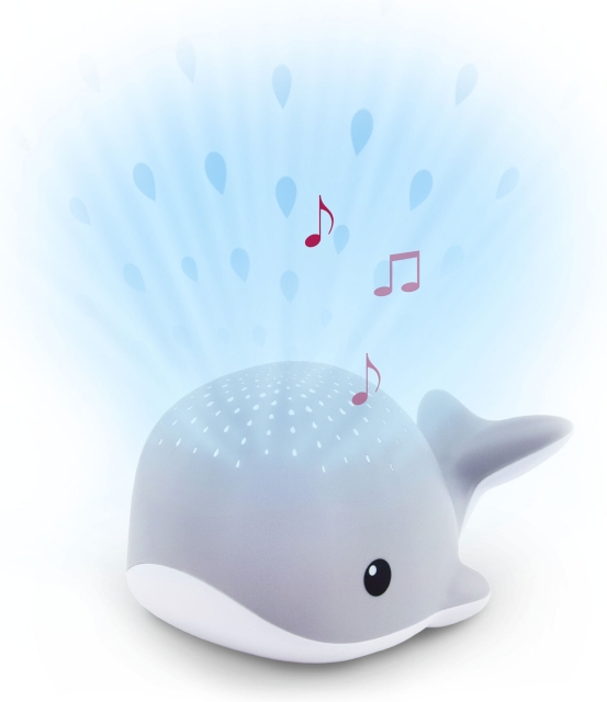 Zazu Wally the Whale -projektoriyövalo, grey