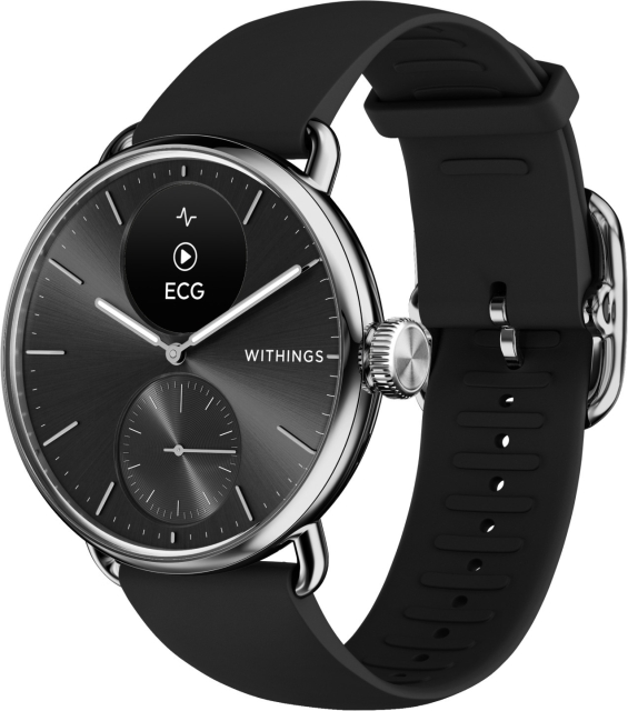 Withings Scanwatch 2 -älykello, 38 mm, musta