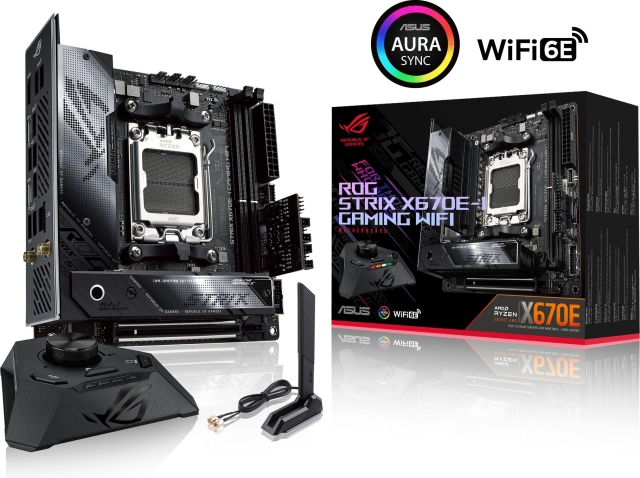 ASUS ROG STRIX X670E-I GAMING WIFI mITX -emolevy