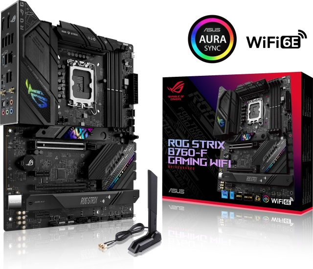 ASUS ROG STRIX B760-F GAMING WIFI ATX -emolevy
