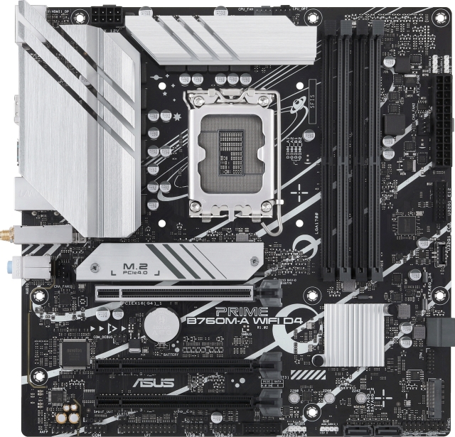 ASUS PRIME B760M-A WIFI D4 mATX -emolevy