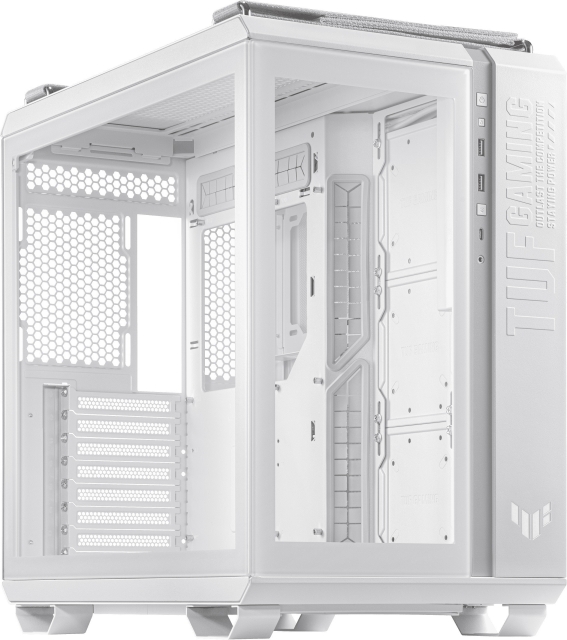 ASUS TUF Gaming GT502 PLUS TG ARGB ATX-kotelo ikkunalla, valkoinen