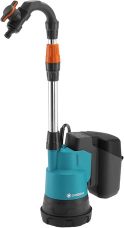 GARDENA 2000/2 18V P4A -sadevesipumppu, ilman akkua