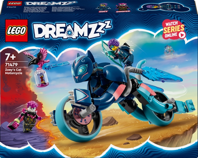 LEGO DREAMZzz 71479 - Zoeyn kissamoottoripyörä
