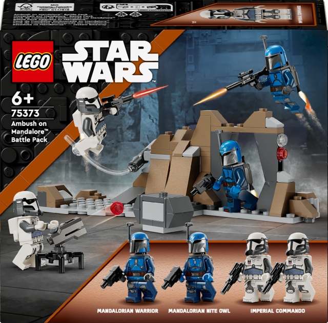 LEGO Star Wars 75373 - Väijytys Mandalorella – taistelupakkaus