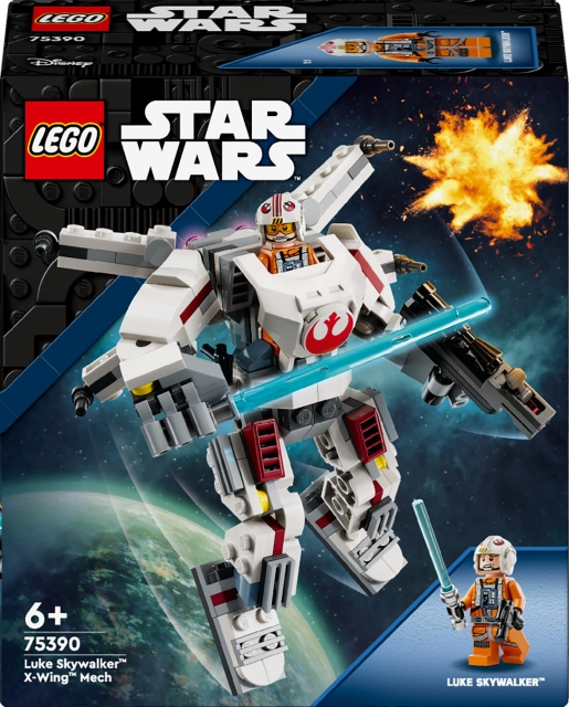 LEGO Star Wars 75390 - Luke Skywalker™ X-wing™‑robottiasussa